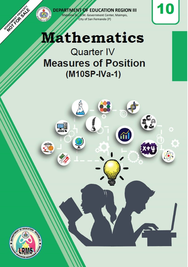 MCAPNHS Mathematics 10: Q4 Measure of Position
