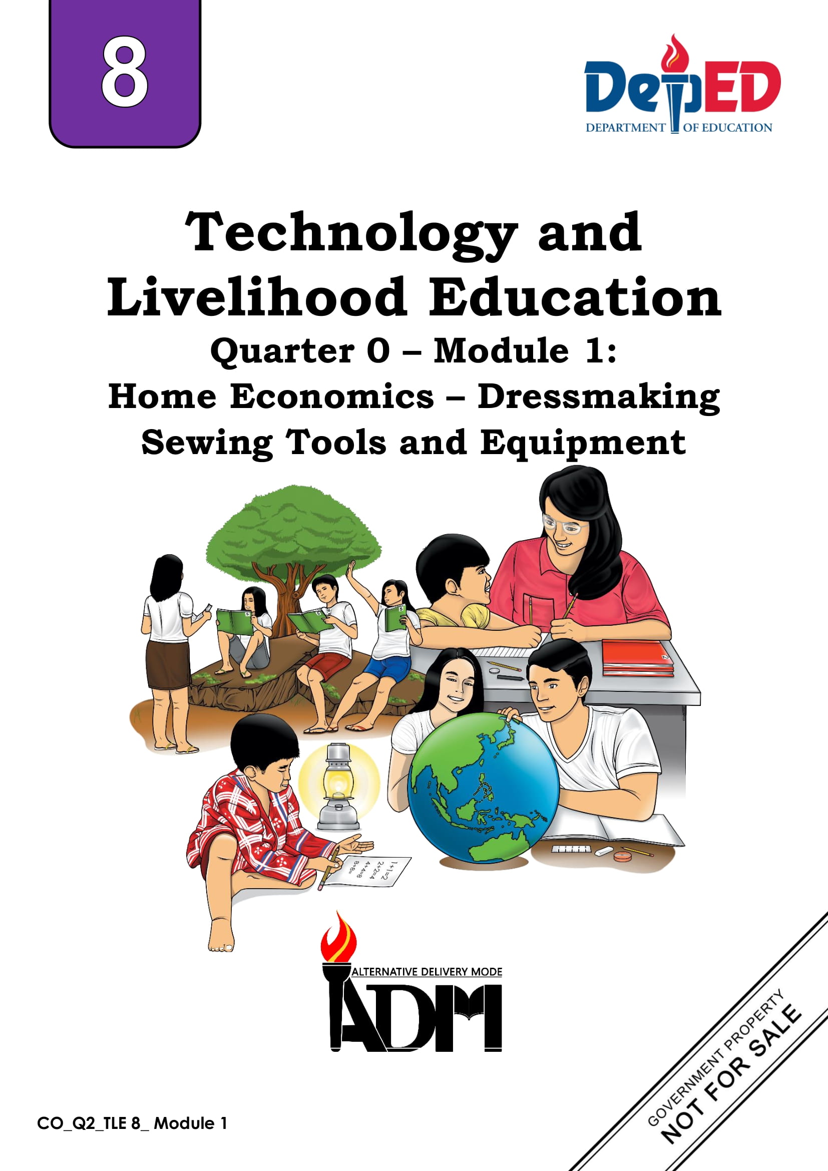 Home Economics – Dressmaking Sewing Tools and Equipment